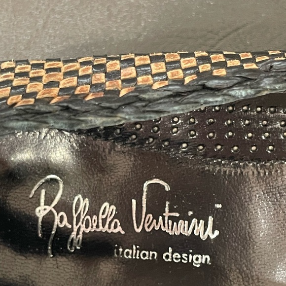 Raffaella Venturini brown and black leather loafers size 9 Eu 40 - Picture 16 of 17